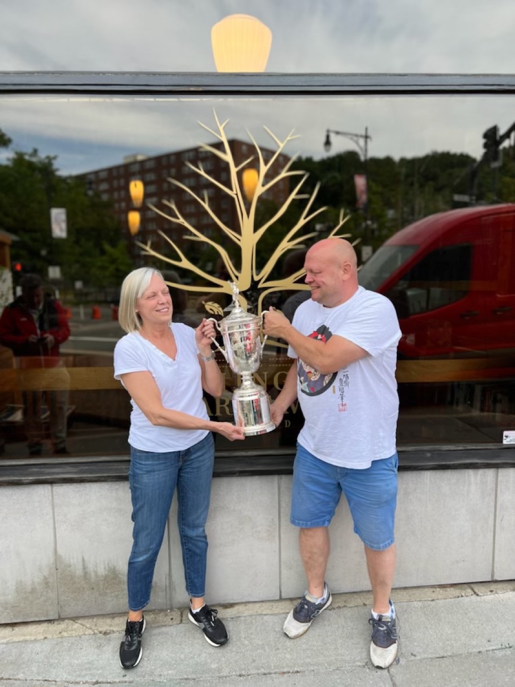 Gerry and his wife Alma