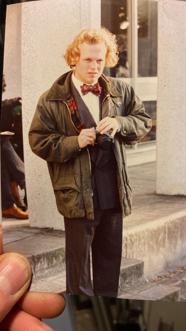 A young Gerry Finnegan